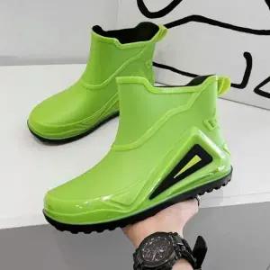 남성 작업용 농사용 레인부츠 일장화 5컬러 패션 장화 방수 고무신 낚시 갯벌 산업 현장 작업화