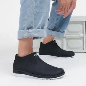 스타일 운동화 방수신발 플랫장화 레인슈즈 남성장화 남자 장마철 방수