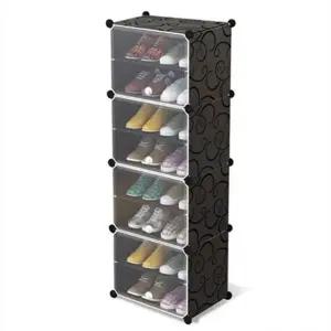 ( )큐브 신발장 조립식 현관 신발정리대 보관함 1열8단