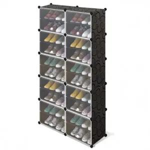 ( )큐브 신발장 조립식 현관 신발정리대 보관함 2열10단