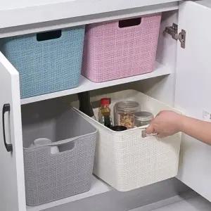 플라스틱바스켓 수납정리용품 다용도박스 속옷정리함