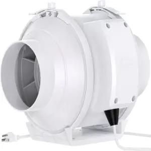 조용한 EC 모터가 장착된 테산시 4인치 인라인 덕트 팬 욕실 환기를 위한 185 CFM 부스터 3D 프린터 및