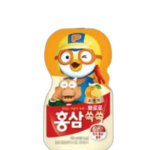 뽀로로 홍삼쏙쏙 포도 음료 100ml 20개 홍삼주스 어린이 아동 면역