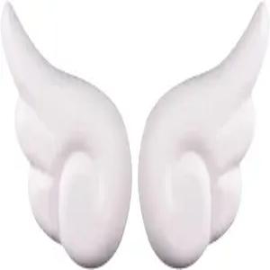 즈카겔 모터사이클 헬멧 장식 엔젤 윙스 액세서리 스키 바이크