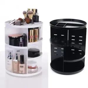 360도 회전형 화장품 정리대