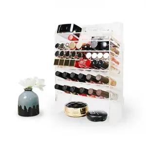 립스틱 정리대 아크릴 타워 보관함 투명 메이크업