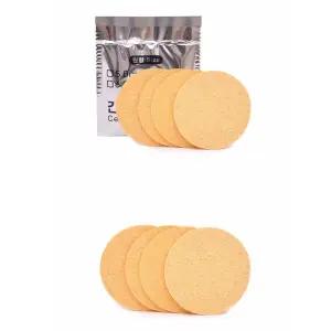 원형 간섭파 스펀지 압축 멸균패드 4개입 의료 물리치료실 마사지기