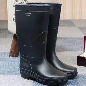 신발 레인 롱 부츠 블랙 장화 작업화 장마 낚시 편한