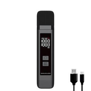 데시벨 미터 디지털 사운드 레벨 미터 LCD 디스플레이 30dB 130dB SPL MAX로 충전 가능 데이터 보류 배터리 표시등 가정 공장 소음이 많은 이웃을 위한 포켓 노이즈 감지기