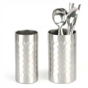 (옵션 중)엣지 스텐 수저통 스푼 젓가락통 수저꽂이 정리함 중