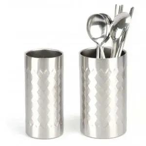 (옵션 소)엣지 스텐 수저통 스푼 젓가락통 수저꽂이 정리함 소