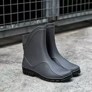 중년 남성 방수 부츠 농사용 작업 장화 주방화 여름철 방수 신발 미끄럼방지 작업화 고무 장화 장마철