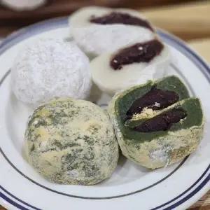 개별포장 왕찹쌀떡 콩쑥개떡 12개 x 1박스