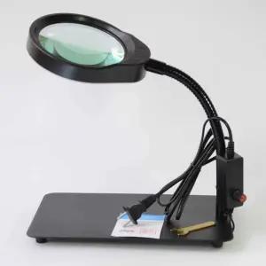 스탠드 확대경 조명 납땜 반영구 고화질 LED 탁상용 돋보기