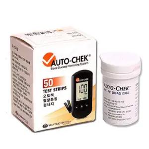 오토첵 당뇨체크지 혈당시험지 검사지 50매 측정지 채혈기