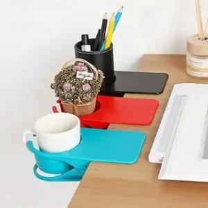 휴대폰거치 다용도 정리수납 집게형 테이블 컵홀더