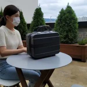 ( )14인치 미니캐리어 매트블랙 기내레디백 장난감정리백 장난감정리