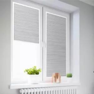 창문 블라인드 벌집형 허니콤 화이트 펀치리스 채광 도어 가림막 설치