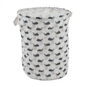 ( )장난감정리함 고래 장난감수납 린넨바스켓 수건바구니