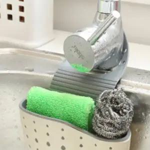 싱크대 수도꼭지 수세미걸이 그린 수세미걸이 수세미보관 수도꼭지수세미걸이 주방걸이