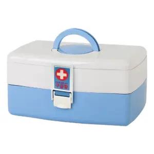구급함 1호 (케이스 및 내용물 포함) 상자 가정용 휴대용약통 구급약 약상자 키트