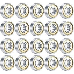 10pcs 608 688 ZZ 스케이트 보드 베어링 이중 차폐 볼 롱 롤러 용 소형 교체 부품