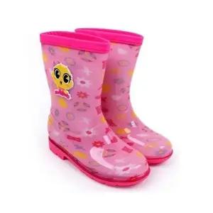 장화 하이 여아동 PVC 학생 레인부츠 캐릭터 장마 어린이 초등학생 아동