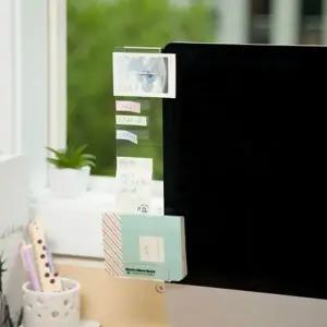 모니터 메모보드 아크릴 메모정리 RD-10549_1