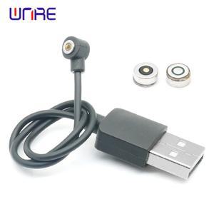 4MM 마그네틱 포고 핀 커넥터 cx-4mm-jz 남성 여성 와이어 27cm 전원 충전 소켓 USB 인터페이스