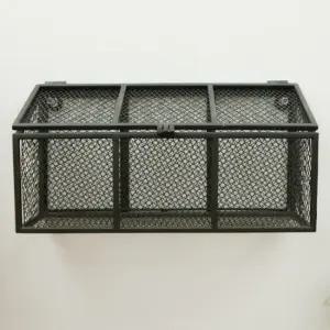 홈가든 스틸 수납 박스 스퀘어 ) 미니가구 소가구 라이프바스켓 정리박스 공간박스