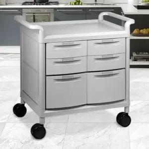 CART-2004E 다용도카트 웨건 써빙카 특수카트 서빙카 3단카트 드레싱카 웨곤 왜건 이동식카트