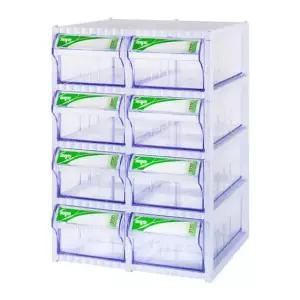 8칸 플라스틱 수납함 다용도 보관함 CA511-4 수납함 플라스틱박스