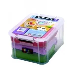 옷 보관함 다용도 리빙박스 투명상자 1호 다용도보관함 투명박스