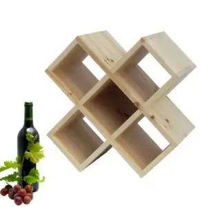 삼나무원목 와인수납장 와인랙 와인장식장 원목크로스와인랙 와인장 와인장식장