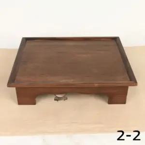 엔틱원목 직사각 찻상 다도상 티테이블 2-2N) 찻상 다도상 차판 티테이블 원목찻상