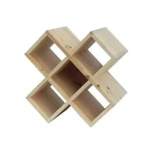 크로스와인랙 삼나무 와인렉 와인걸이 와인보관함 와인랙 와인걸이 와인보관대 와인홀더