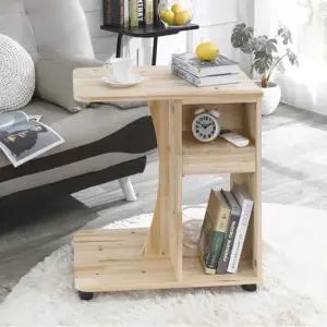 원목와이드이너테이블 이동식테이블 이너테이블 웨건테이블 테이블 미니테이블 작은