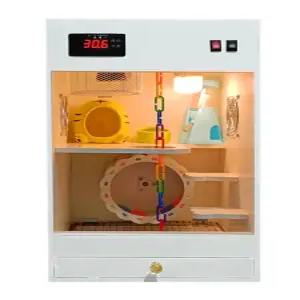 미니메추리 소형 자동 부화기 닭 새장 온열 경험 케이지