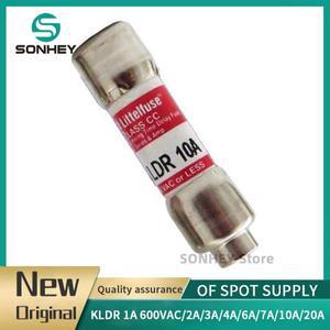 10PCS   KLDR 1A 2A 3A 5A 6A 7A 9A 600V 10x38 지연 퓨즈