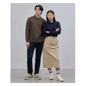 [빈폴멘][Essential] 수피마 코튼 피케 티셔츠 - 네이비 (BC4741E01R)