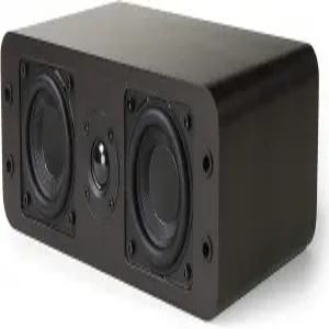 3인치 우퍼와 실크 트위터가 장착된 Micca OOO 슬림 센터 채널 스피커 4인치 미만의 얇은 디자인 데스크탑