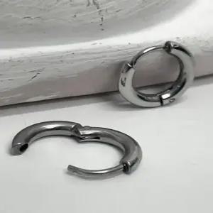 [블레스드 뷸렛][블레스드뷸렛]2mm 써지컬스틸 볼드 라운드 이어링 SET__13/15/17mm