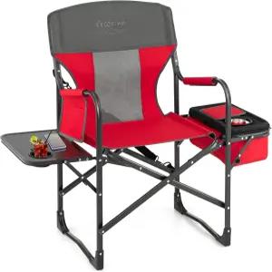 트웨이 접이식 캠핑 의자 튼튼한 이사 사이드 테이블 쿨러백 보관 스트랩 낚시 닉에 한 휴대용 메이크업