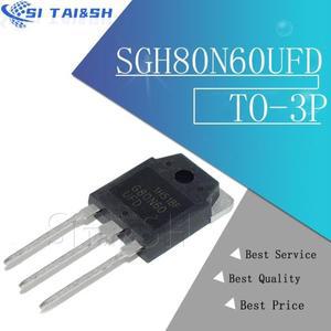 5PCS SGH80N60UFD G80N60 80A 600V TO-3P 초고속 IGBT  원본