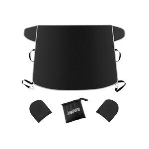 자동차, 트럭, 밴용 윈드실드 스노우 커버 - 사이드 미러 커버가 있는 방수, 방풍 겨울 서리 및 얼음 제거 자외선 차단제