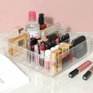 ( )화장품 수납 파티션 분리가능 아크릴 정리함 AR200