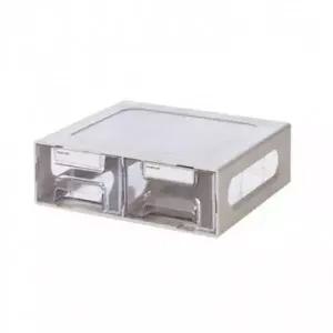 ( )심플한 사무 용품 마이룸 멀티 박스 중 2단 57012 다용도 서랍 정리함 데스크