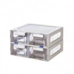 ( )심플한 사무 용품 마이룸 멀티 박스 중 4단 57014 다용도 서랍 정리함 데스크