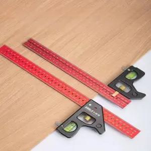 멀티 목공자 게이지 눈금 직각 마킹 다기능 계측 드로잉 선그리기 각도 측정