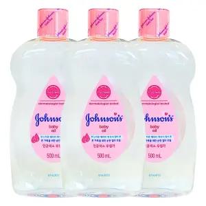 존슨즈 베이비 레귤러 오일 500ml X 3개 아기 아가 목욕 배드타임 출산준비 용품